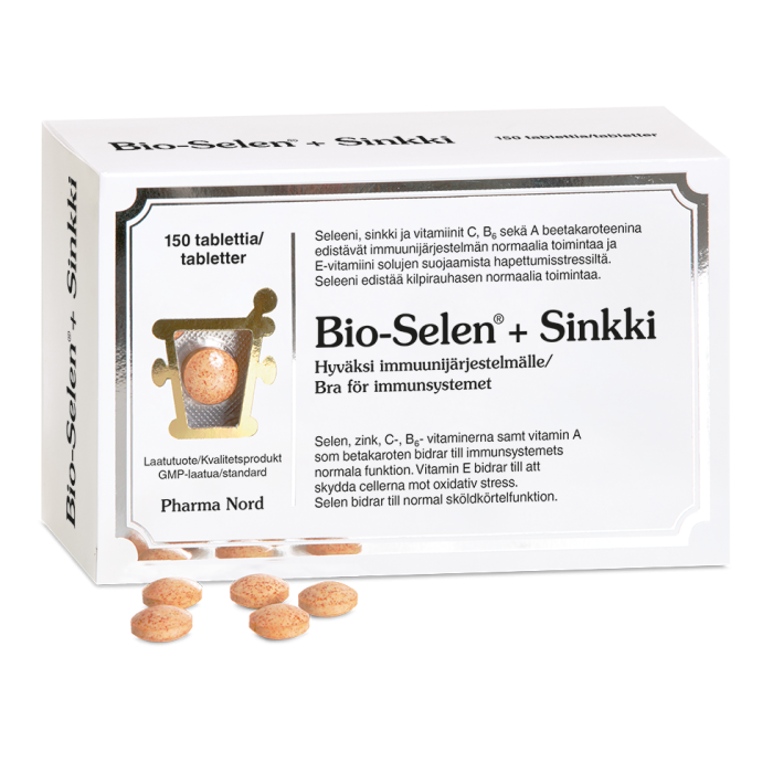 Bio-Selen+Sinkki 150 tabl kuva 2