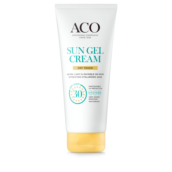 ACO SUN GEL CREAM DRY TOUCH SPF 30 200 ML kuva 2