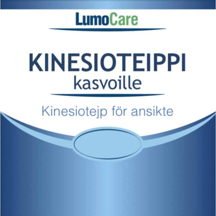 Lumocare Kinesioteippi kasvoille 2,5 cm x 5 m beige 2 kpl kuva 1