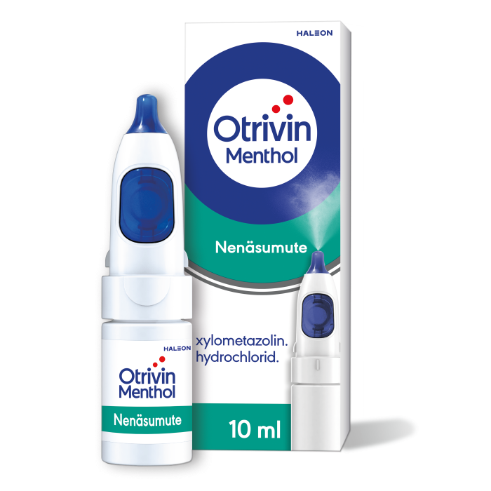 OTRIVIN MENTHOL SÄILYTYSAINEETON nenäsumute, liuos 1 mg/ml 10 ml kuva 9
