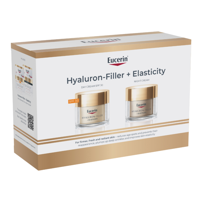 Eucerin Hyaluron-Filler Elasticity Day & Night Cream Gift Pack 50ml + 50 ml 1 kpl
