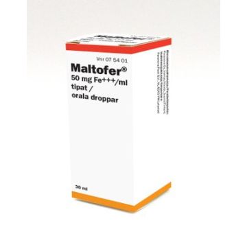 MALTOFER tipat, liuos 50 mg/ml 30 ml