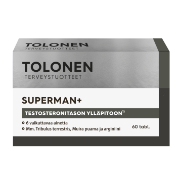 Tolonen Superman+ 60 tablettia