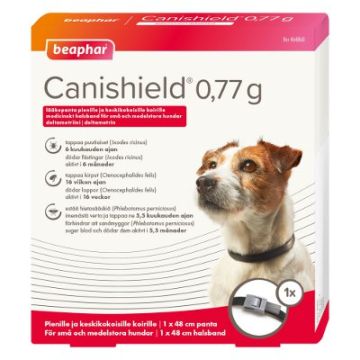 CANISHIELD lääkepanta 0.77 g pienelle ja keskikokoiselle koiralle, 48 cm 1 pss
