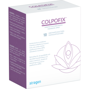 Colpofix sumutettava emätingeeli 20ml + applikaattori 10 kpl 1 kpl