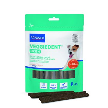 Virbac VeggieDentFr3sh koirille 5-10 kg 15 kpl