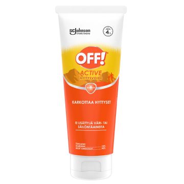 OFF! Active hajustamaton hyttysvoide 100 ml