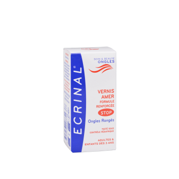 Ecrinal Bitter Polish Stop Nail Biting kynsien pureskeluun 10 ml