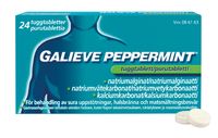 GALIEVE PEPPERMINT purutabletti 250/133,5/80 mg 48 fol
