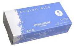 Avalon Alto nitriilikäsine S 100 kpl