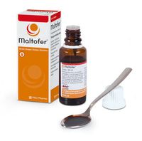 MALTOFER 50 mg/ml tipat, liuos 30 ml