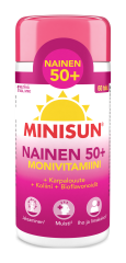 Minisun Monivitamiini Nainen 50+ 60 tablettia