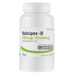 KALCIPOS-D 500 mg/10 mikrog purutabl 90 kpl